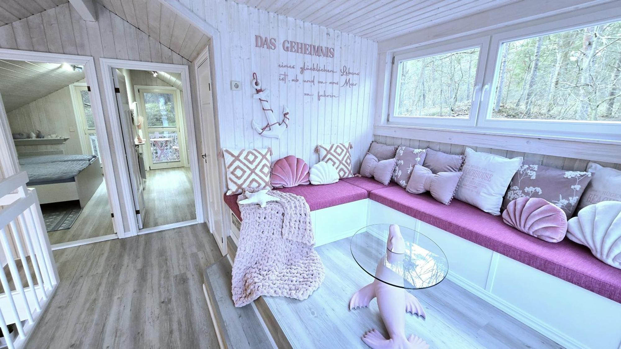 Pink Und Meer - Meerblick, Sauna, Kamin & Whirlpool Baabe Exterior photo