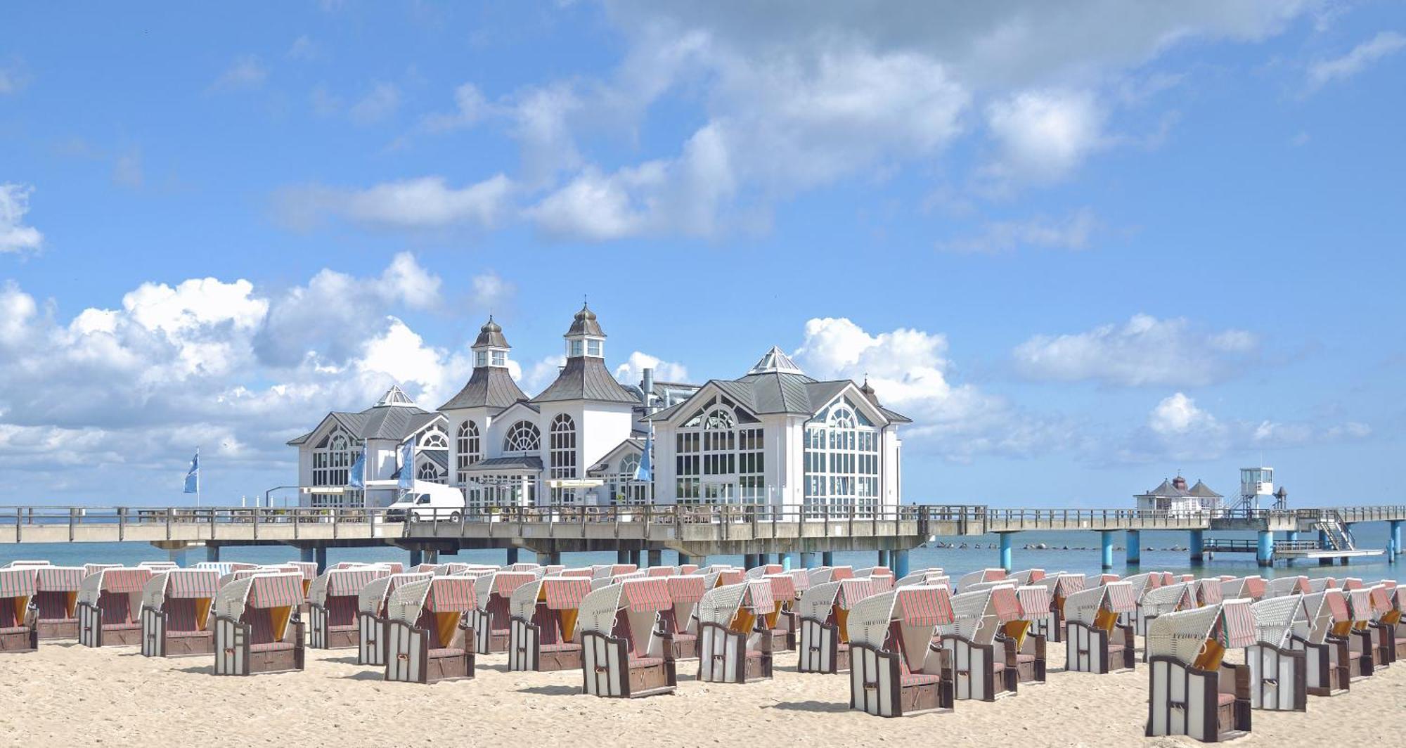 Pink Und Meer - Meerblick, Sauna, Kamin & Whirlpool Baabe Exterior photo