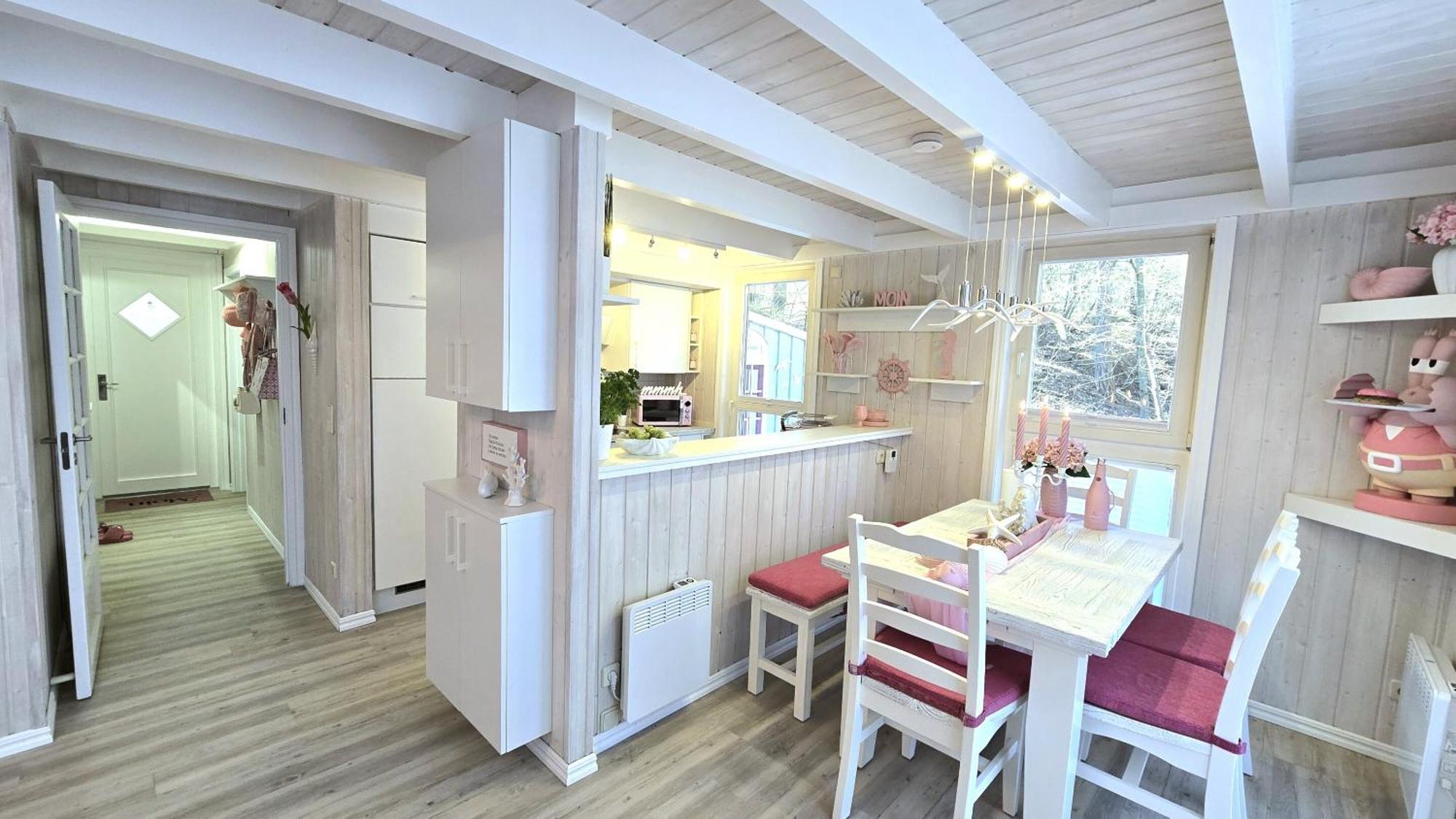 Pink Und Meer - Meerblick, Sauna, Kamin & Whirlpool Baabe Exterior photo