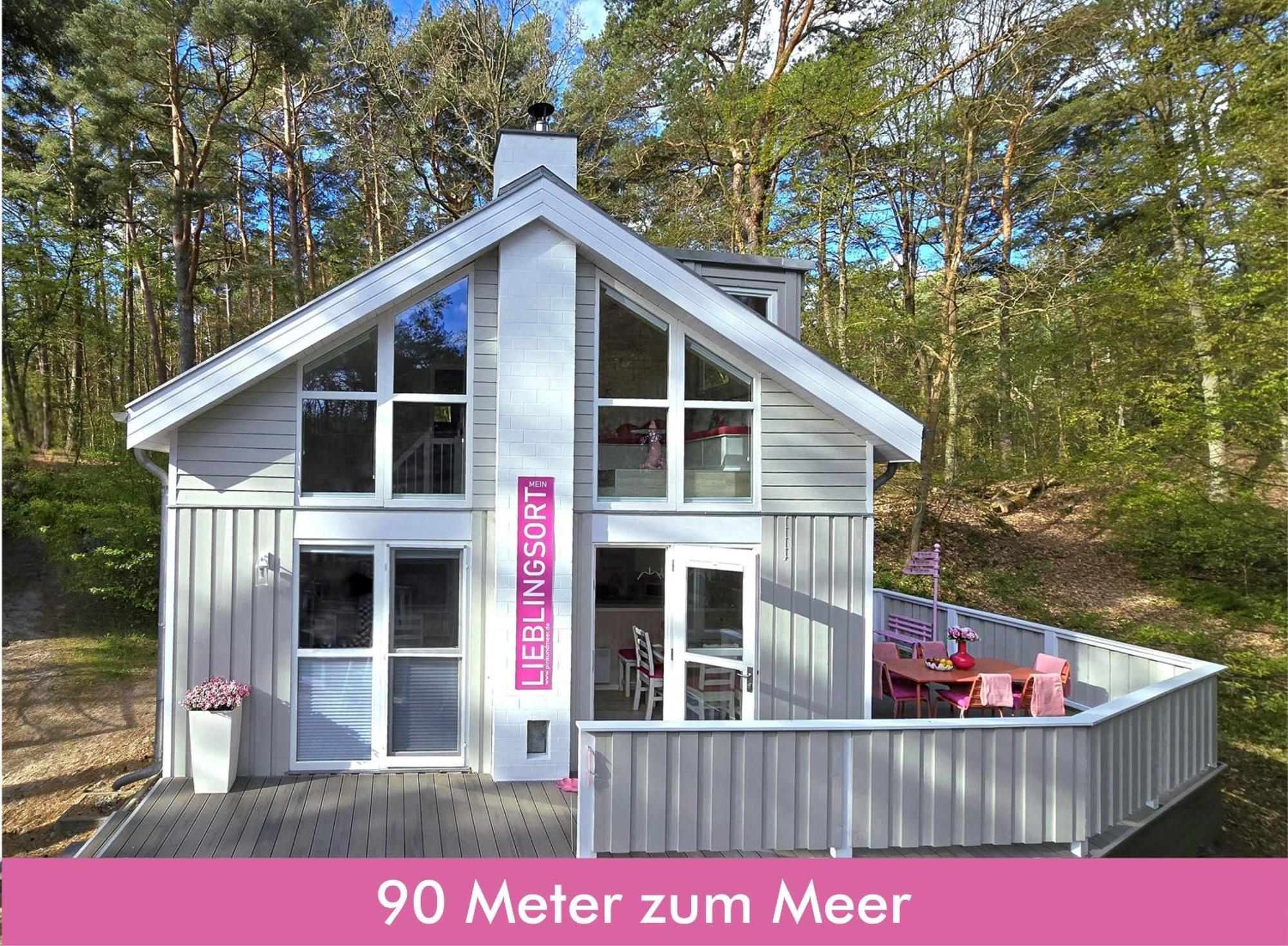 Pink Und Meer - Meerblick, Sauna, Kamin & Whirlpool Baabe Exterior photo